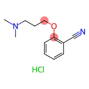 Benzonitrile, 2-[3-(dimethylamino)propoxy]-, hydrochloride