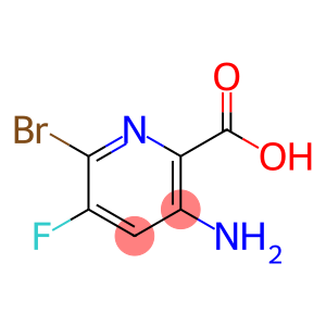 3-AMINO-6-BROMO-5-FLUOROPICOLINIC ACID