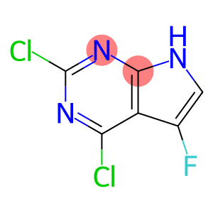 2,4-Dichloro-5-fluoro-7H-pyrrolo[2,3-d]pyrimidine