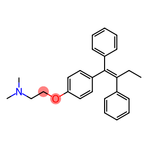 (Z)-1-(p-Dimethylaminoethoxyphenyl)-1,2-diphenyl-1-butene,  trans-2-[4-(1,2-Diphenyl-1-butenyl)phenoxy]-N,N-dimethylethylamine