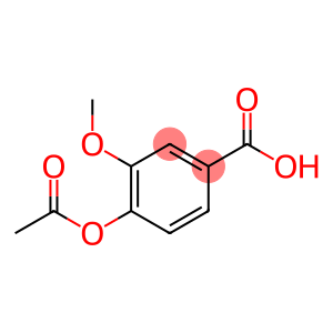 4-(acetyloxy)-3-methoxy-benzoicaci