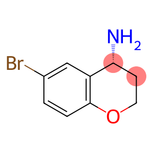 (4R)-6-BROMO-3,4-DIHYDRO-2H-1-BENZOPYRAN-4-AMINE