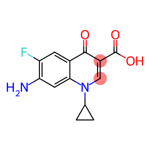 7-氨基-1-环丙基-6-氟-4-氧基-1,4-二氢喹啉-3-碳-3-喹啉羧酸