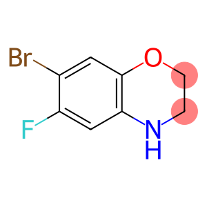 7-Bromo-6-fluoro-3,4-dihydro-2H-benzo[1,4]oxazine