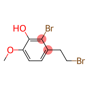 2-BROMO-3-(2-BROMOETHYL)-6-METHOXYPHENOL