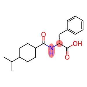 D-Phenylalanine, N-[[4-(1-methylethyl)cyclohexyl]carbonyl]-
