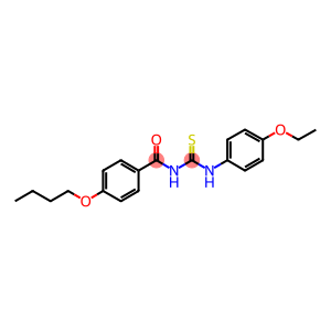N-(4-butoxybenzoyl)-N'-(4-ethoxyphenyl)thiourea