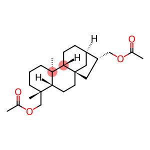 16βH-Kaurane-17,18-diol, diacetate (7CI)