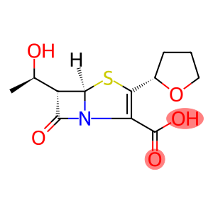 (5R,6S)-6-((R)-1-hydroxyethyl)-7-oxo-3-((S)-tetrahydrofuran-2-yl)-4-thia-1-azabicyclo[3.2.0]hept-2-ene-2-carboxylic acid