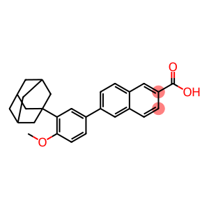 6-(4-Methoxy-3-tricyclo[3.3.1.13,7]dec-1-ylphenyl)-2-naphthalenecarboxylic Acid