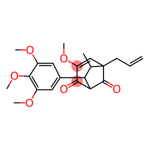 5-Allyl-3-Methoxy-6-Methyl-7-(3,4,5-triMethoxyphenyl)bicyclo[3.2.1]oct-3-ene-2,8-dione