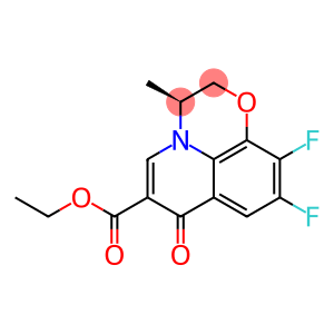 7h-Pyrido[1,2,3-De]-1,4-Benzoxazine-6-Carboxylic Acid, 9,10-Difluoro-2,3-Dihydro-3-Methyl-7-Oxo-, Ethyl Ester, (3s)-