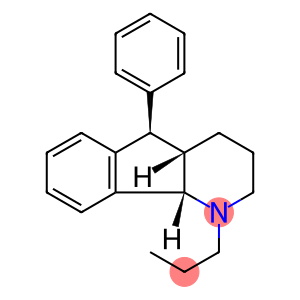 1H-Indeno[1,2-b]pyridine, 2,3,4,4a,5,9b-hexahydro-5-phenyl-1-propyl-, [4aS-(4aα,5α,9bα)]- (9CI)