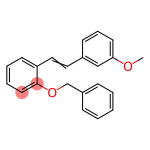 1-[2-(3-Methoxyphenyl)ethenyl]-2-(phenylmethoxy)benzene