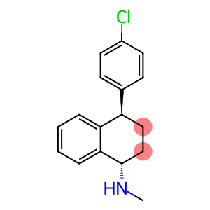 (1S,4R)-4-(4-chlorophenyl)-N-methyl-1,2,3,4-tetrahydronaphthalen-1-amine