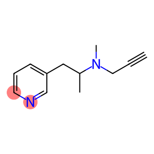 N-Methyl-a-methyl-N-2-propyn-1-yl-(3-pyridinyl)ethanamine