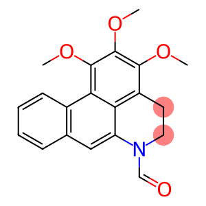 4,5-Dihydro-1,2,3-trimethoxy-6H-dibenzo[de,g]quinoline-6-carboxaldehyde