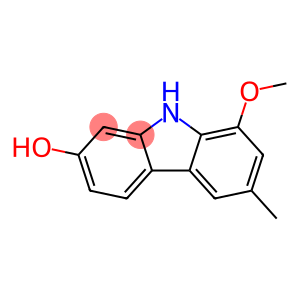 7-Hydroxy-1-methoxy-3-methylcarbazole