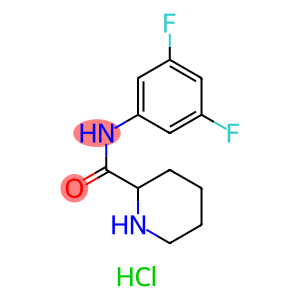 n-(3,5-二氟苯基)哌啶-2-甲酰胺盐酸盐
