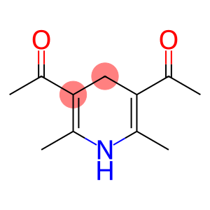 1-(5-ethanoyl-2,4-dimethyl-1,4-dihydropyridin-3-yl)ethanone