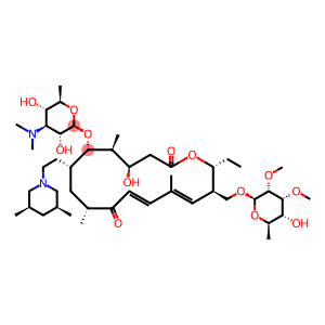 Tylosin, 4A-O-de(2,6-dideoxy-3-C-methyl-.alpha.-L-ribo-hexopyranosyl)-20-deoxo-20-(3R,5S)-3,5-dimethyl-1-piperidinyl-
