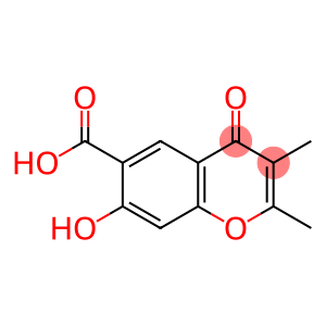 6-羧基-7-羟基-2,3-二甲基色酮