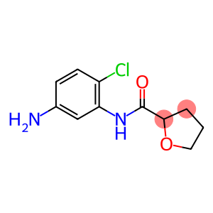 2-Furancarboxamide, N-(5-amino-2-chlorophenyl)tetrahydro-
