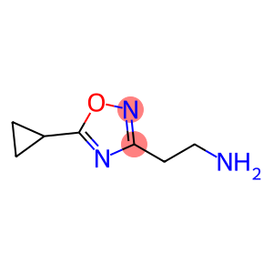 [2-(5-Cyclopropyl-1,2,4-oxadiazol-3-yl)ethyl]-amine hydrochloride