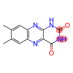 7,8-Dimethylbenzo[g]pteridine-2,4-diol