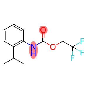 2,2,2-三氟乙基N-[2-(丙-2-基)苯基]氨基甲酸酯