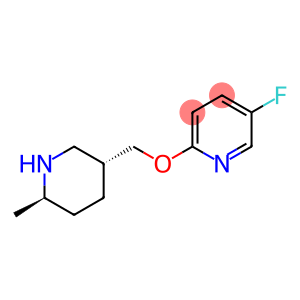 Pyridine, 5-fluoro-2-[[(3R,6R)-6-methyl-3-piperidinyl]methoxy]-