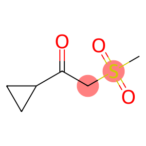 1-cyclopropyl-2-methanesulfonylethan-1-one