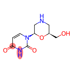 2,4(1H,3H)-Pyrimidinedione, 1-[(2R,6S)-6-(hydroxymethyl)-2-morpholinyl]-