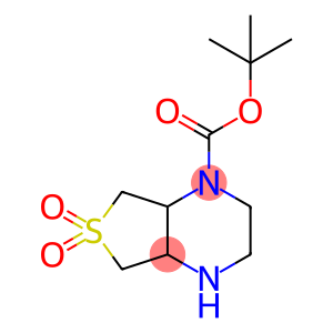 tert-butyl 6,6-dioxo-2,3,4a,5,7,7a-hexahydro-1H-thieno[3,4-b]pyrazine-4-carboxylate