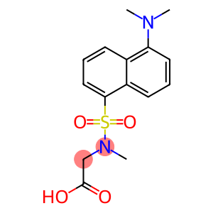 2-[N-methyl5-(dimethylamino)naphthalene-1-sulfonamido]acetic acid