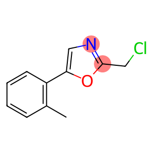 2-(chloromethyl)-5-(2-methylphenyl)-1,3-oxazole