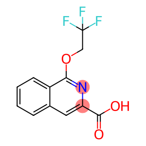 3-Isoquinolinecarboxylic acid, 1-(2,2,2-trifluoroethoxy)-