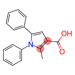 2-methyl-1,5-diphenyl-3-pyrrolecarboxylic acid