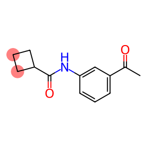 N-(3-ethanoylphenyl)cyclobutanecarboxamide