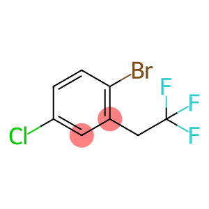 Benzene, 1-bromo-4-chloro-2-(2,2,2-trifluoroethyl)-