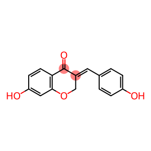 (E)-2,3-Dihydro-7-hydroxy-3-[(4-hydroxyphenyl)methylene]-4H-1-benzopyran-4-one