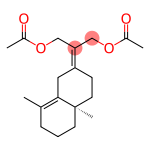 2-[[(4aR)-3,4,4a,5,6,7-Hexahydro-4a,8-dimethylnaphthalen]-2(1H)-ylidene]-1,3-propanediol diacetate
