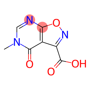 5-methyl-4-oxo-4,5-dihydroisoxazolo[5,4-d]pyrimidine-3-carboxylic acid(SALTDATA