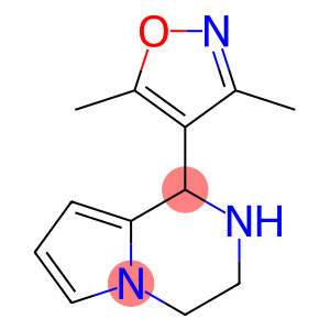 Pyrrolo[1,2-a]pyrazine, 1-(3,5-dimethyl-4-isoxazolyl)-1,2,3,4-tetrahydro-