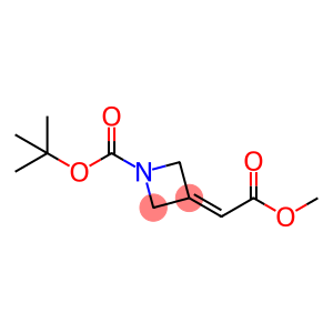 1-Azetidinecarboxylic acid, 3-(2-Methoxy-2-oxoethylidene)-, 1,1-diMethylethyl ester