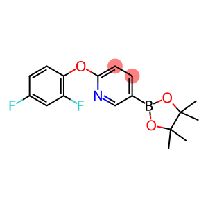 Pyridine, 2-(2,4-difluorophenoxy)-5-(4,4,5,5-tetramethyl-1,3,2-dioxaborolan-2-yl)-