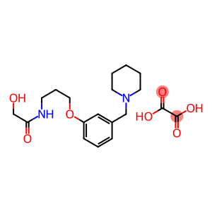 2-hydro-N-[3-[3-(1-piperidinylMethyl)phenoxy]propyl]acetaMide ethanedioate (2︰1) (salt)