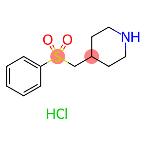 4-[(benzenesulfonyl)methyl]piperidine hydrochloride