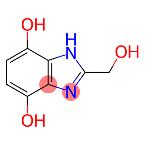 1H-Benzimidazole-4,7-diol, 2-(hydroxymethyl)-