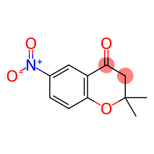 2,3-Dihydro-2,2-dimethyl-6-nitro-4H-1-benzopyran-4-one
